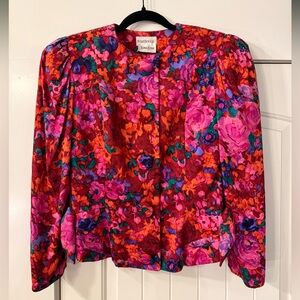 Neiman Marcus 100% Silk Blazer
